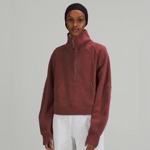 SCUBA OVERSIZED FUNNEL NECK HALF-ZIP